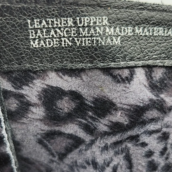 Born Alamid Black Leather Straps & Buckles Calf-High Lug Sole Moto Style Boots - Picture 10 of 12